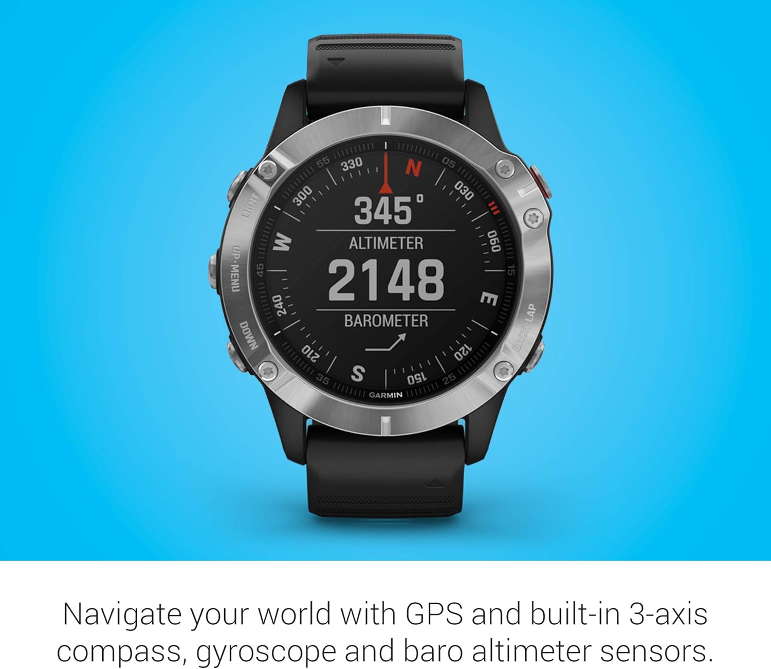 Garmin Fenix 6, reloj GPS multideporte definitivo, calor y ...