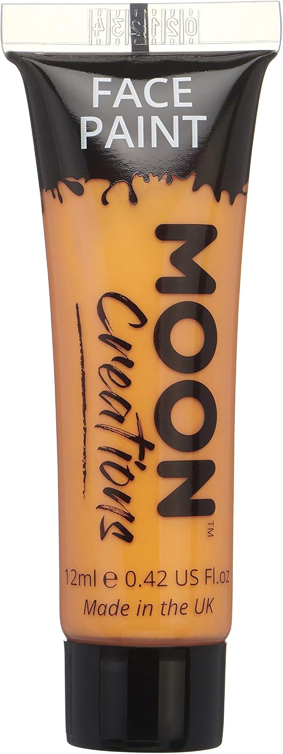 Face & Body Paint by Moon Creations - 12ml - Orange