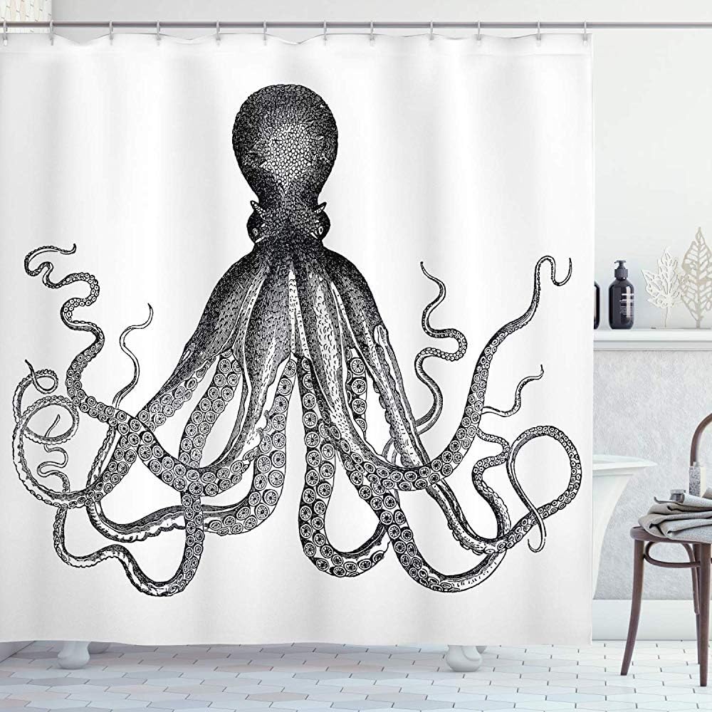 FANCYDAY Colección de decoración náutica, Vintage ilustración grabada