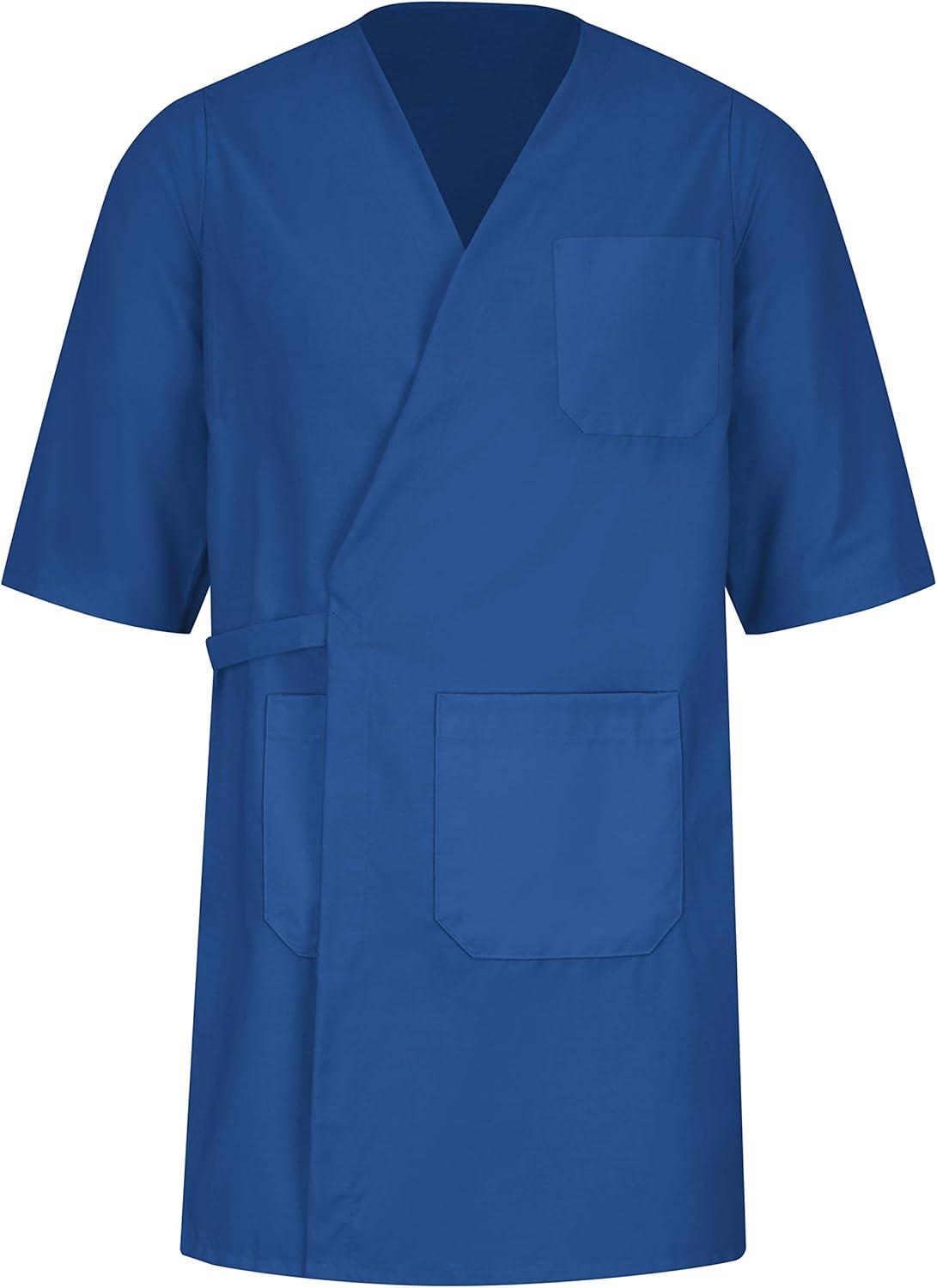 Red Kap Men's RK Collarless Butcher Wrap: Clothing