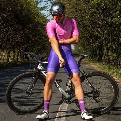 Amazon Co Jp サイクリングスーツレディース トライアスロンセット レディースサイクリングジャージ ワンピースジャンプスーツ 半袖 Color 3 Size Xxx Large 服 ファッション小物