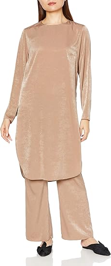 スナイデル サテンセットアップ Swfo5042 レディース Moc Free Size Regularr ワンピース チュニック 通販 Amazon