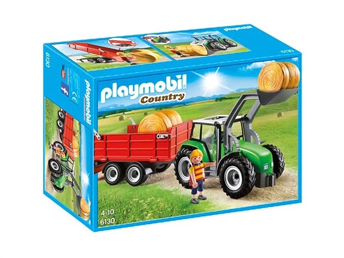 PLAYMOBIL 6130 - Country Trailer mit Trailer, Mehrfarbig