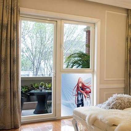 Amazon Com Yoliyana Decorative Privacy Window Film Anime