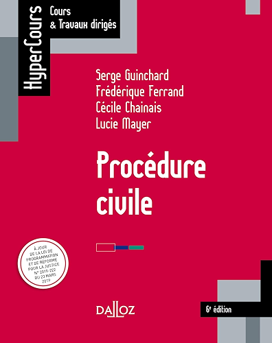 Download Procédure civile 6e édition - 6e éd. (HyperCours) PDF
