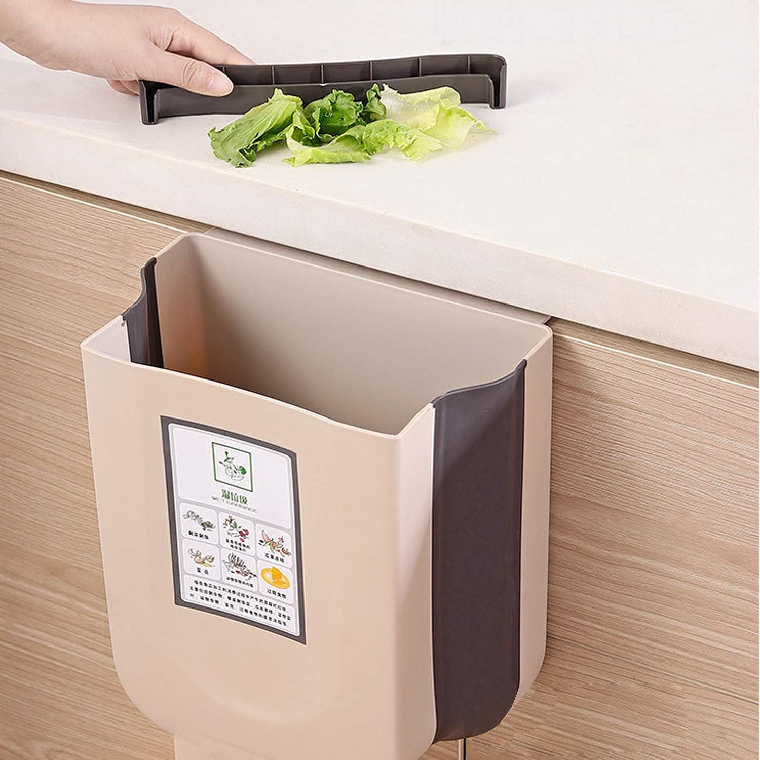 Papelera portátil de Pared para Cocina OH MY VAPOR baño Coche Inodoro