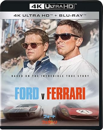 Amazon フォードvsフェラーリ 4k Uhd 4k Ultra Hd ブルーレイ Blu Ray 映画