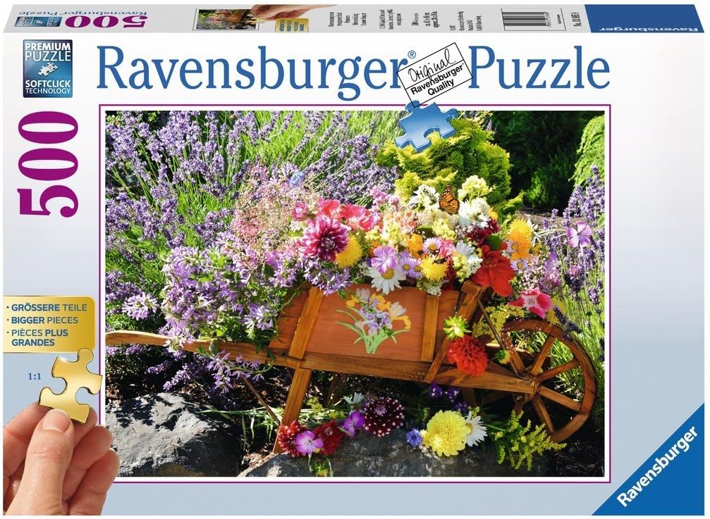 Ravensburger puzzle flower arrangement, adult puzzle, 13685 Amazon.co
