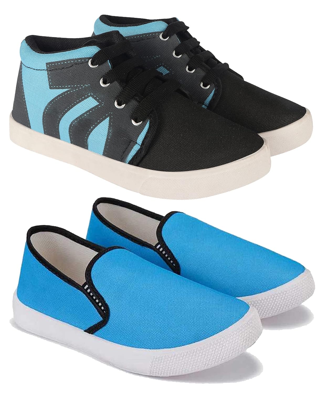 Buy Axter Comfortable Pack of 2 Multicolor Collection of Sports Shoes