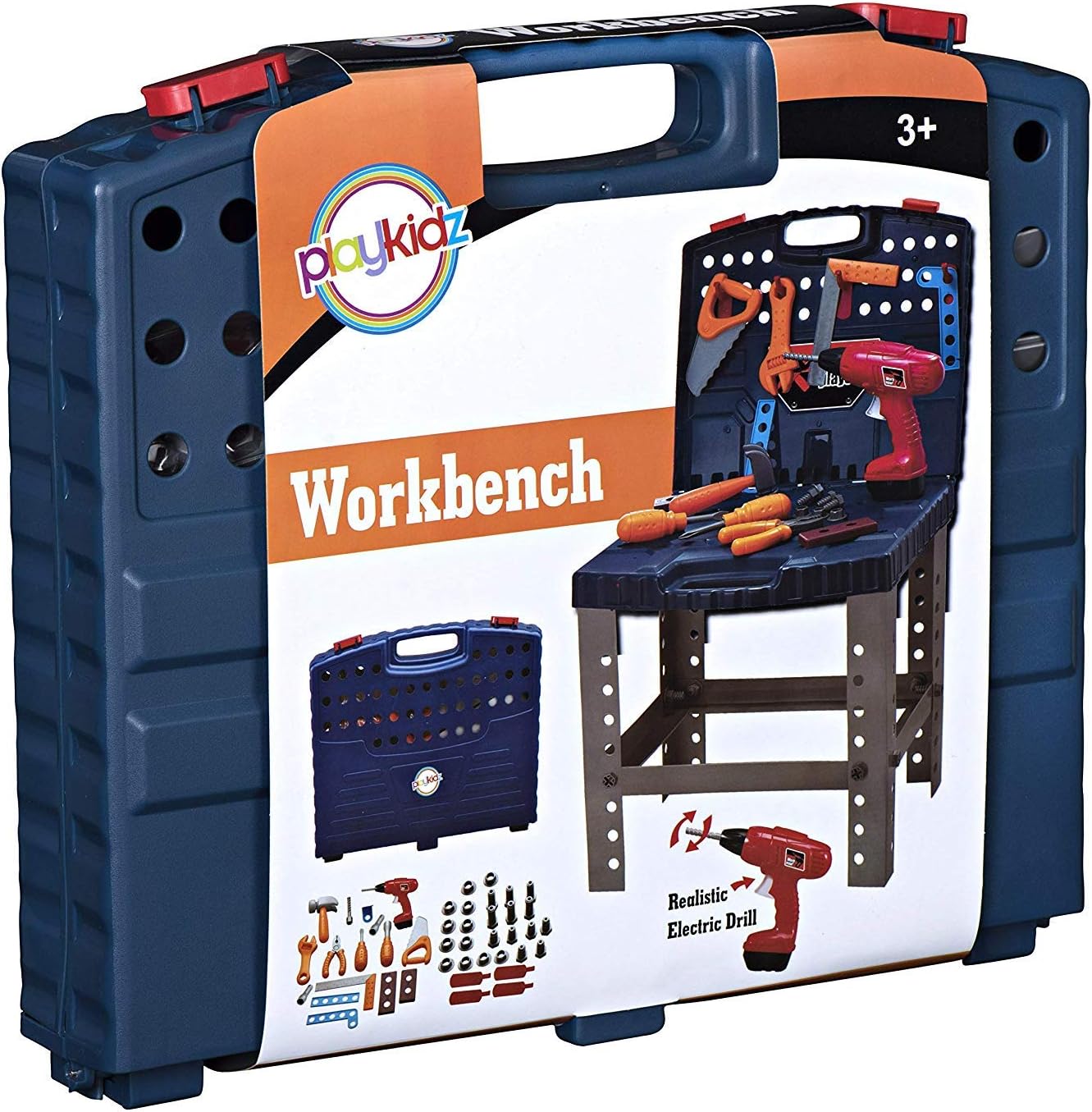 childrens workbench tool station with tools
