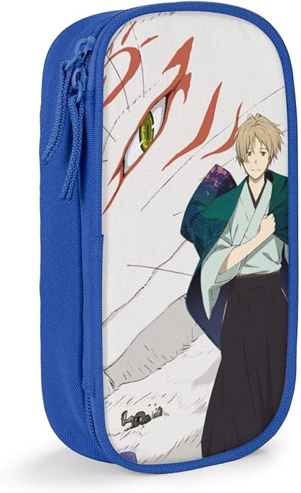 Amazon 夏目友人帳 アニメ ペンケース 大容量 幾何学模様 漫画 絵柄 可愛い 筆箱 高校生 おしゃれ 化粧ポーチ 中学生 女子 かわいい 人気 多機能 プレゼント用 ペンケース 文房具 オフィス用品