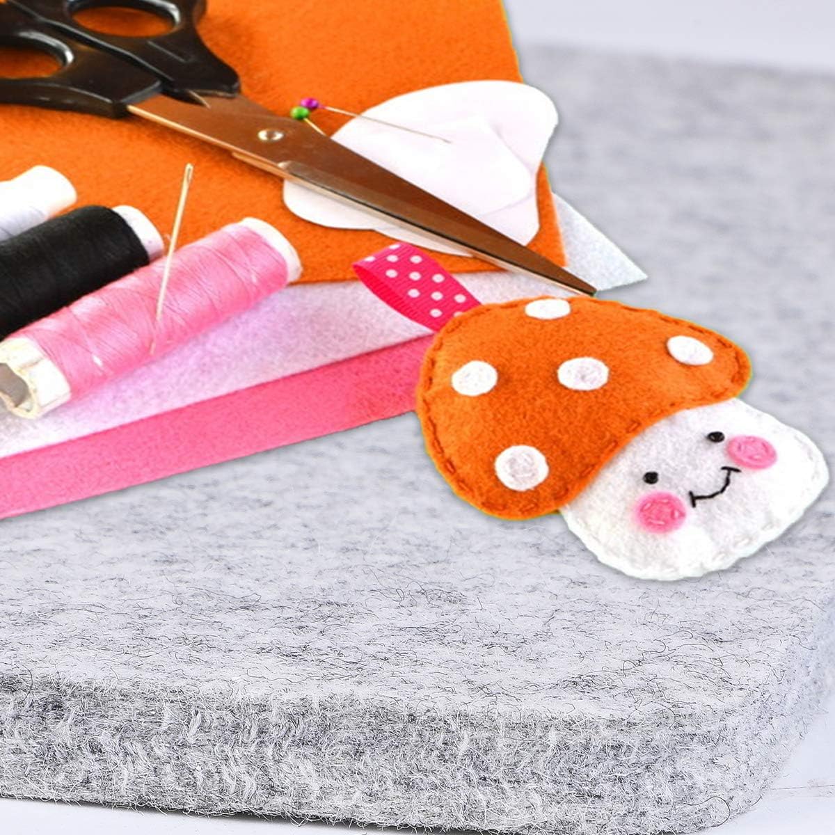 Litthing 17″x13.5″ Wool Ironing Mat Quilting Pressing Pad Portable for