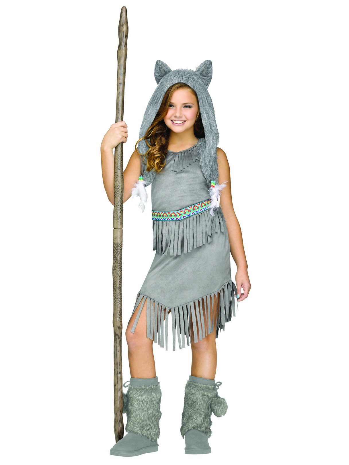 Fun World Tween Girls Halloween Costume Wolf Dancer