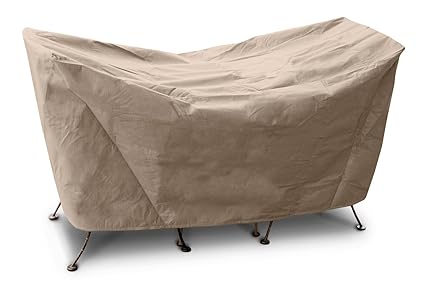 Koverroos 31540 Koverroos Iii 3 Pc Cafe Set Cover& Taupe - 60 L X 30 W X 30 H In.