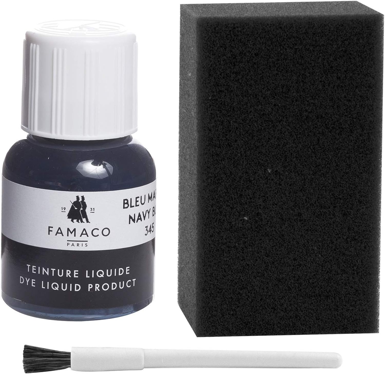 Famaco Pintura de tinte para zapatos de piel y chaquetas con esponja y cepillo, 36 colores Famaco Pintura de tinte para zapatos de piel y chaquetas con esponja y cepillo, 36 colores
