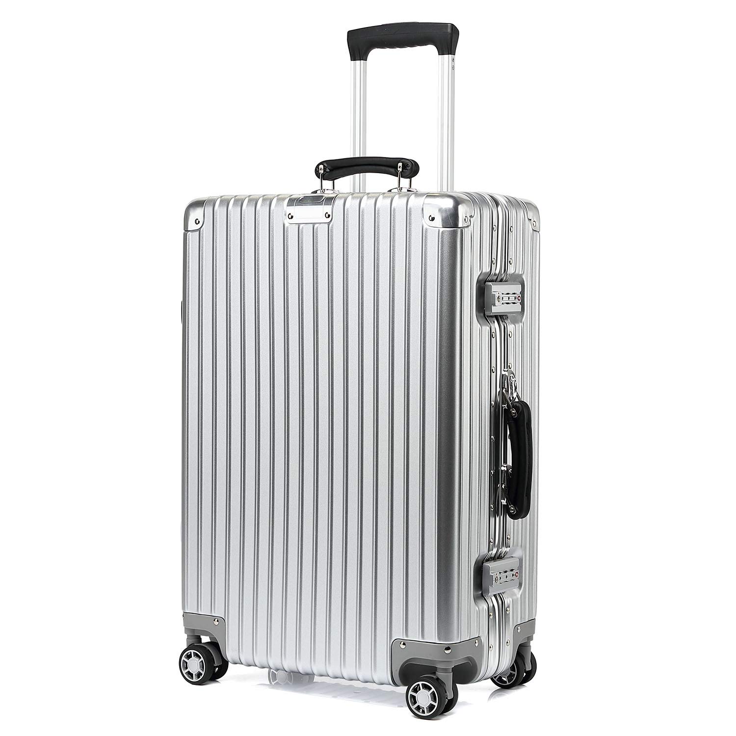 Abs クロース エンボス加工 革製ハンドル Pcボディ 出張 Tsaロック搭載 スーツケース 海外旅行 ｋｒｏｅｕｓ キャリーケース Sサイズ機内持ち込可 1年間保証付き 復古主義 Exuconsulting Ch