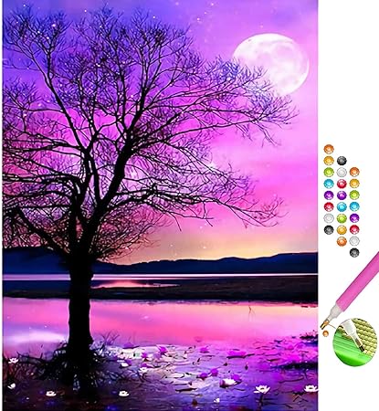 5D Diamond Painting Kit, DIY Diamond 