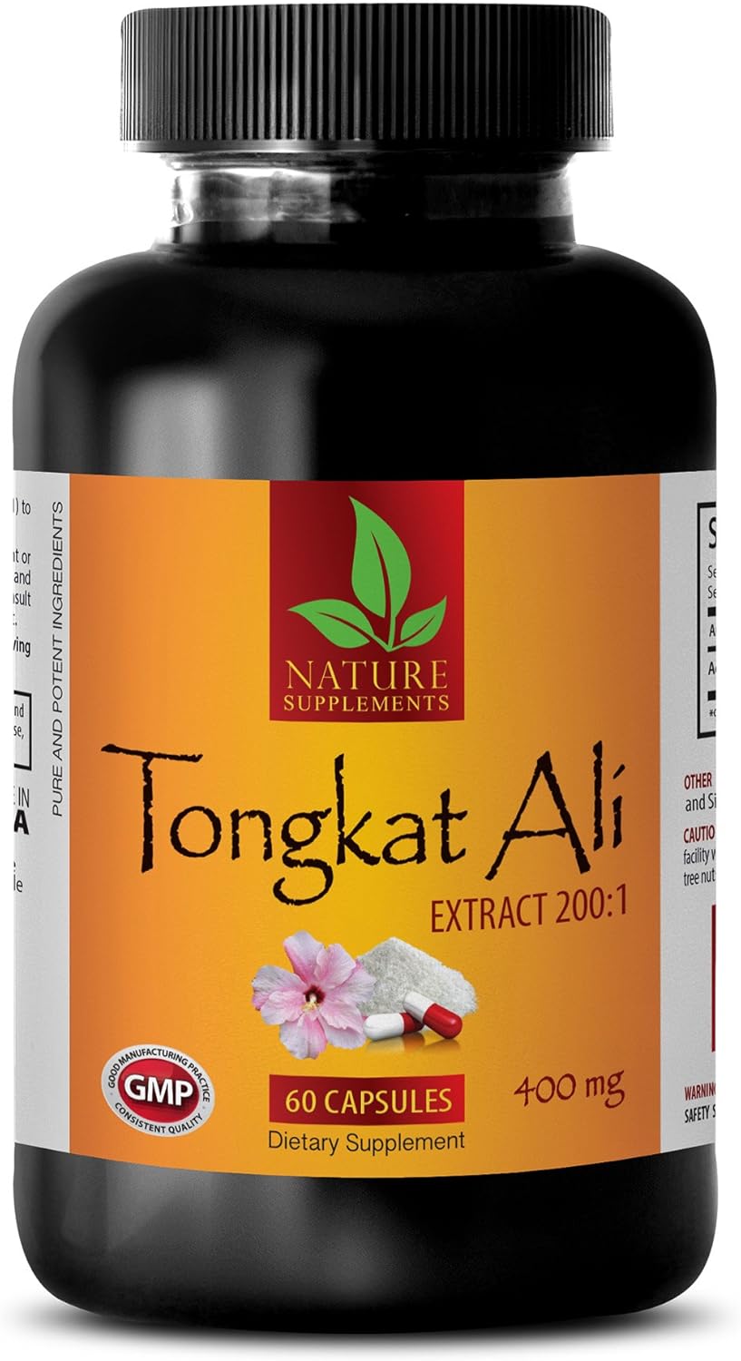 Natural Testosterone Booster for Men TONGKAT ALI Root