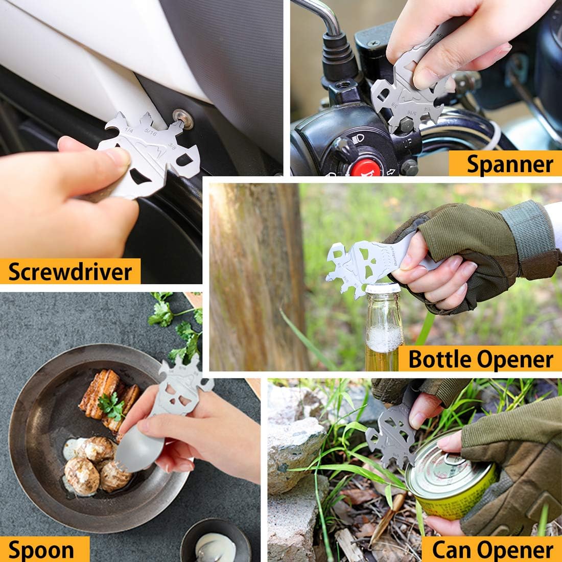 DURATECH Gifts for Men Dad Fathers Day Tactical Folding Knife, Multitool Combo Kit, Tactical Pen, Utility Survival Tools for Camping, Hiking, Hunting and Fishing: Home Improvement