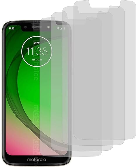 4X ANTIREFLEX matt Schutzfolie für Motorola Moto G7 Play Displayschutzfolie Bildschirmschutzfolie Schutzhülle Displayschutz D