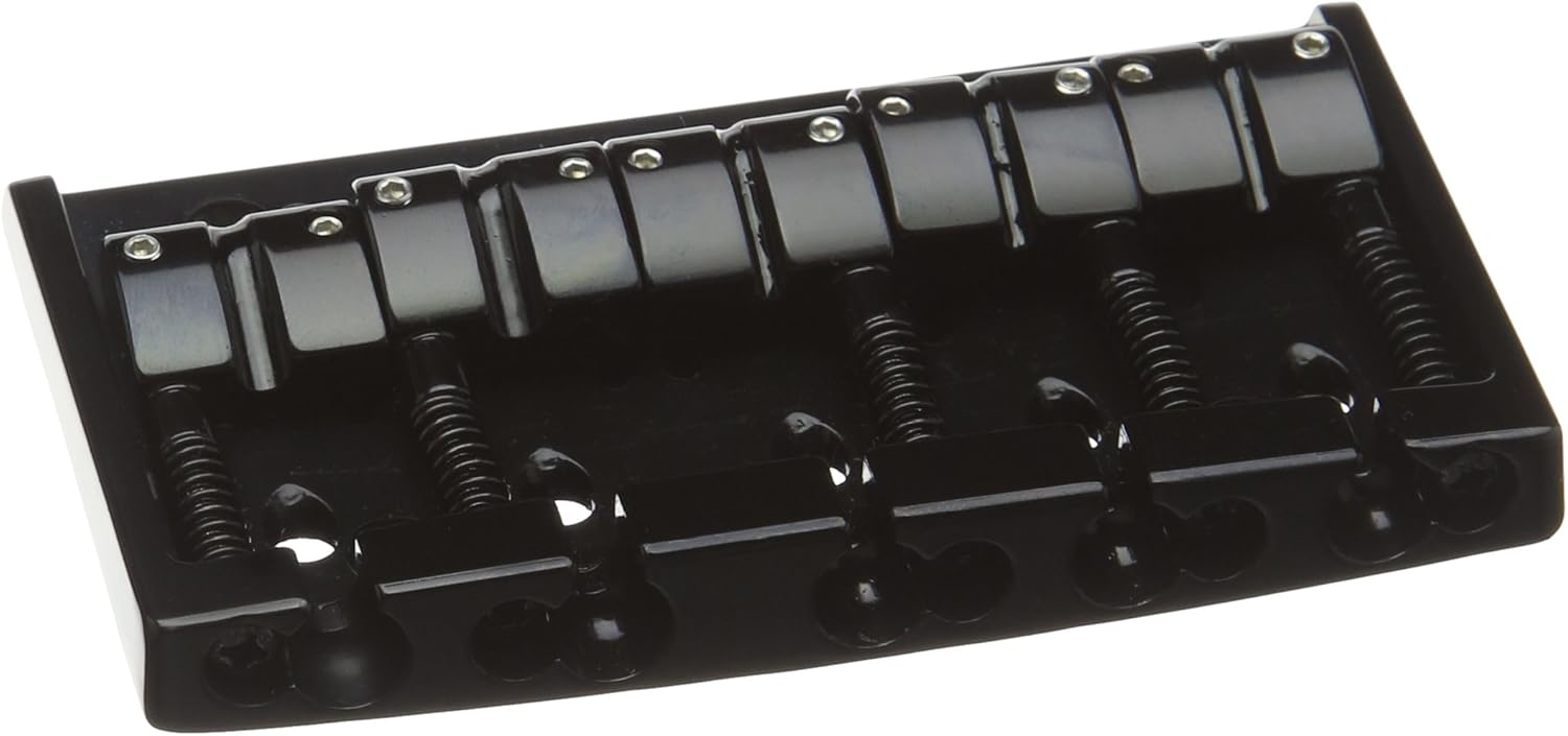 Gotoh 404B05B 5 String Bass Guitar Bridge Black/Chrome Amazon.co