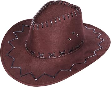 Alsino Cowboyhut Westernhut Texas Hut Braun Kinder 05a Wildlederoptik Cowboy Kostum Karneval Amazon De Spielzeug