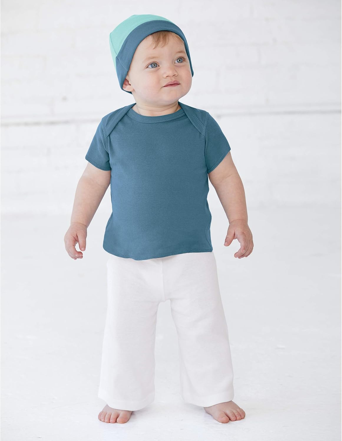 RABBIT SKINS, Baby Soft Lap Shoulder Short Sleeve T-Shirt: Baby