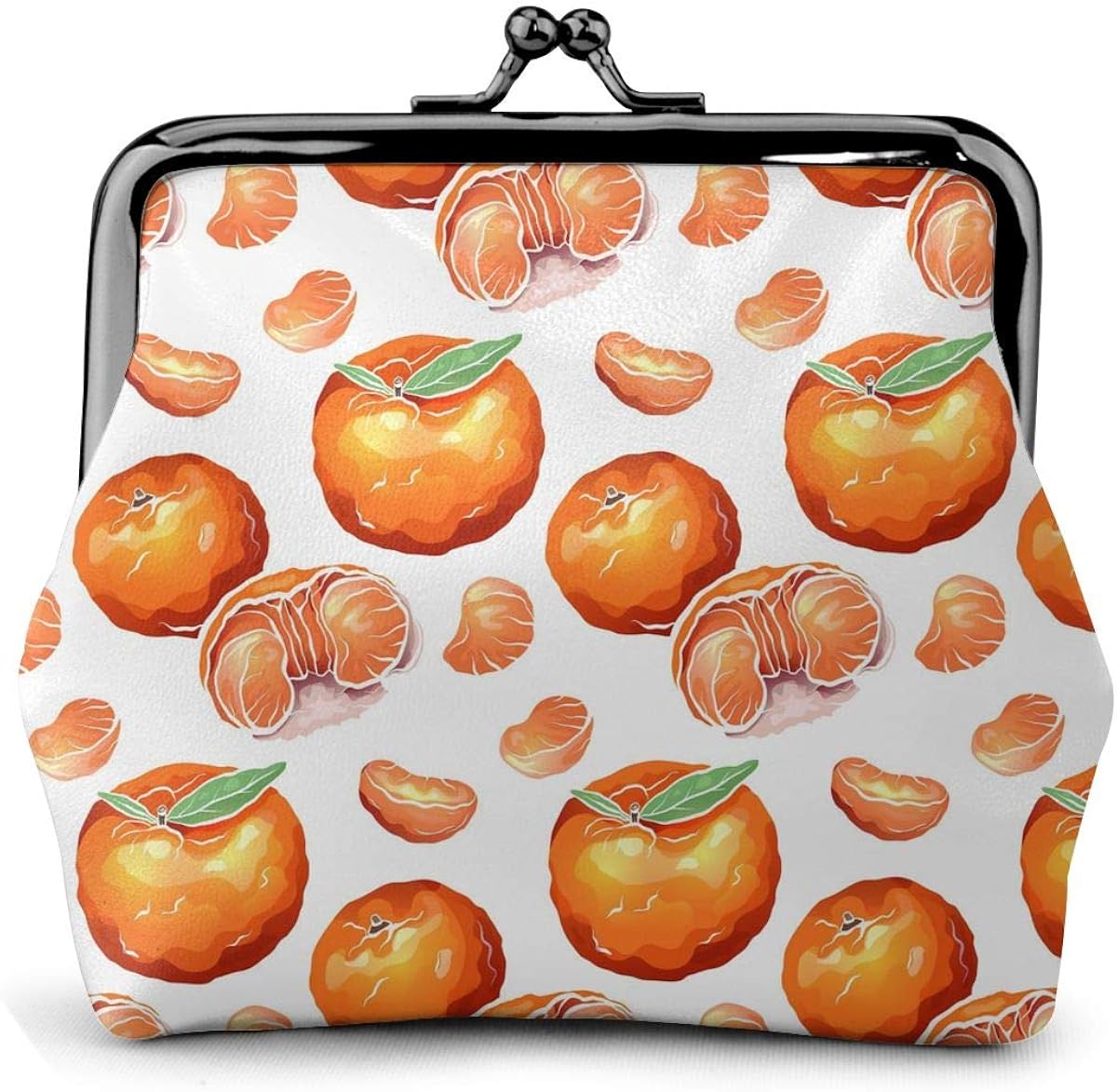 Delicious Orange Fruit Womens Wallet Clutch Bag Ladies
