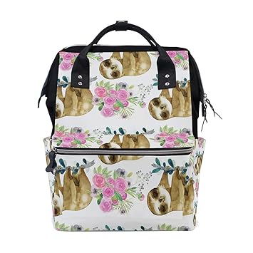 sloth diaper bag