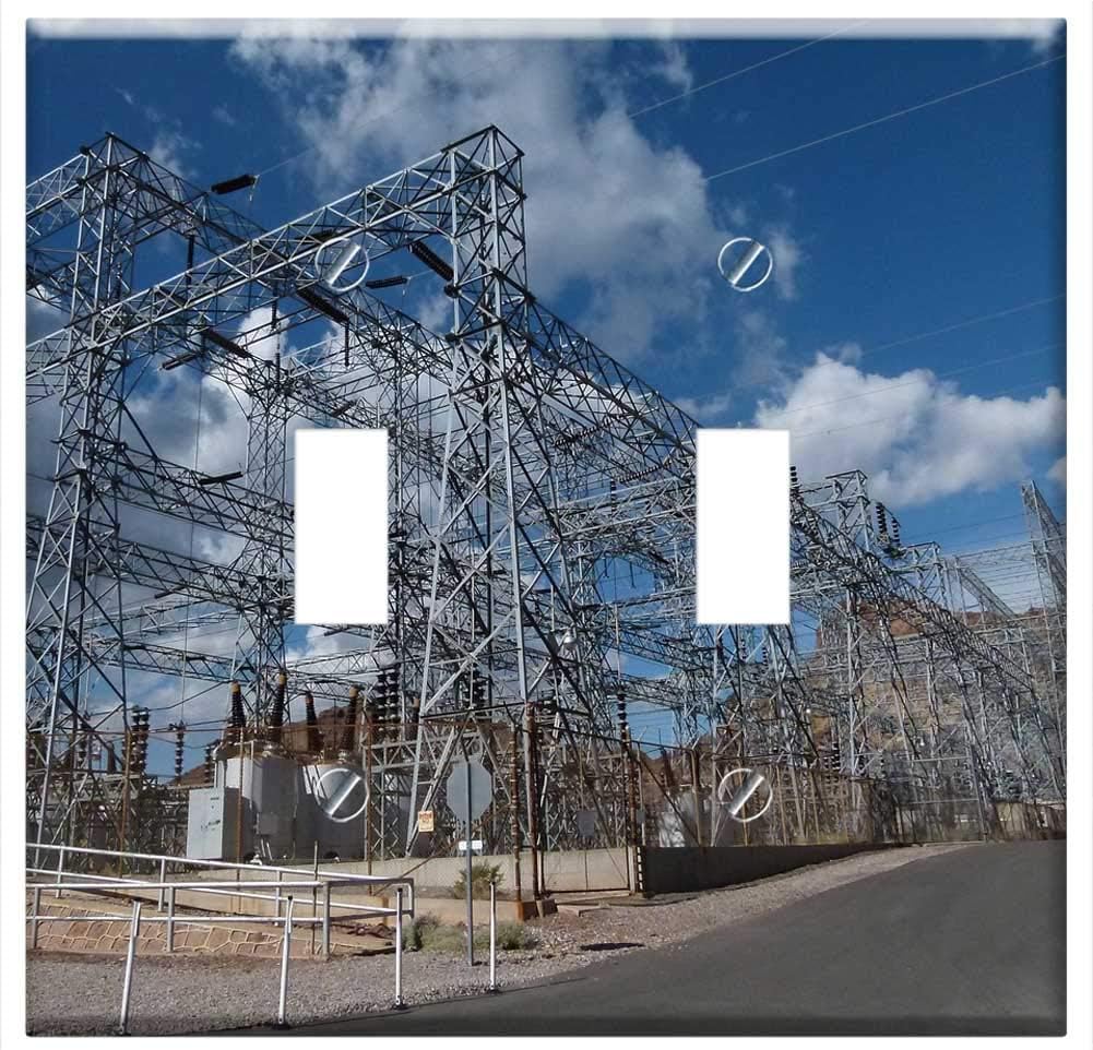 Switch Plate Double Toggle - Lake Mead Power Plant Reservoir Hoover Dam Nevada