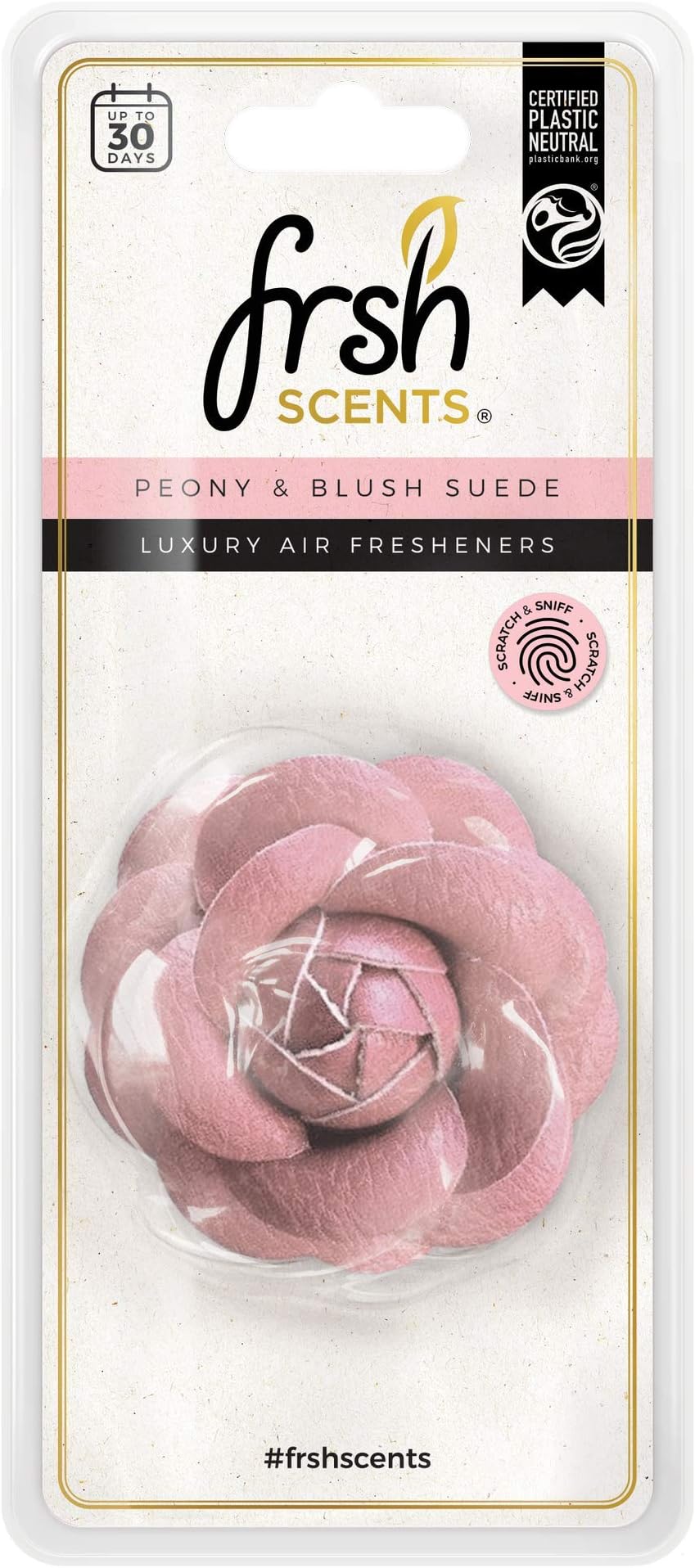 FRSH SCENTS FR9651 Air Freshener Peony and Blush Suede