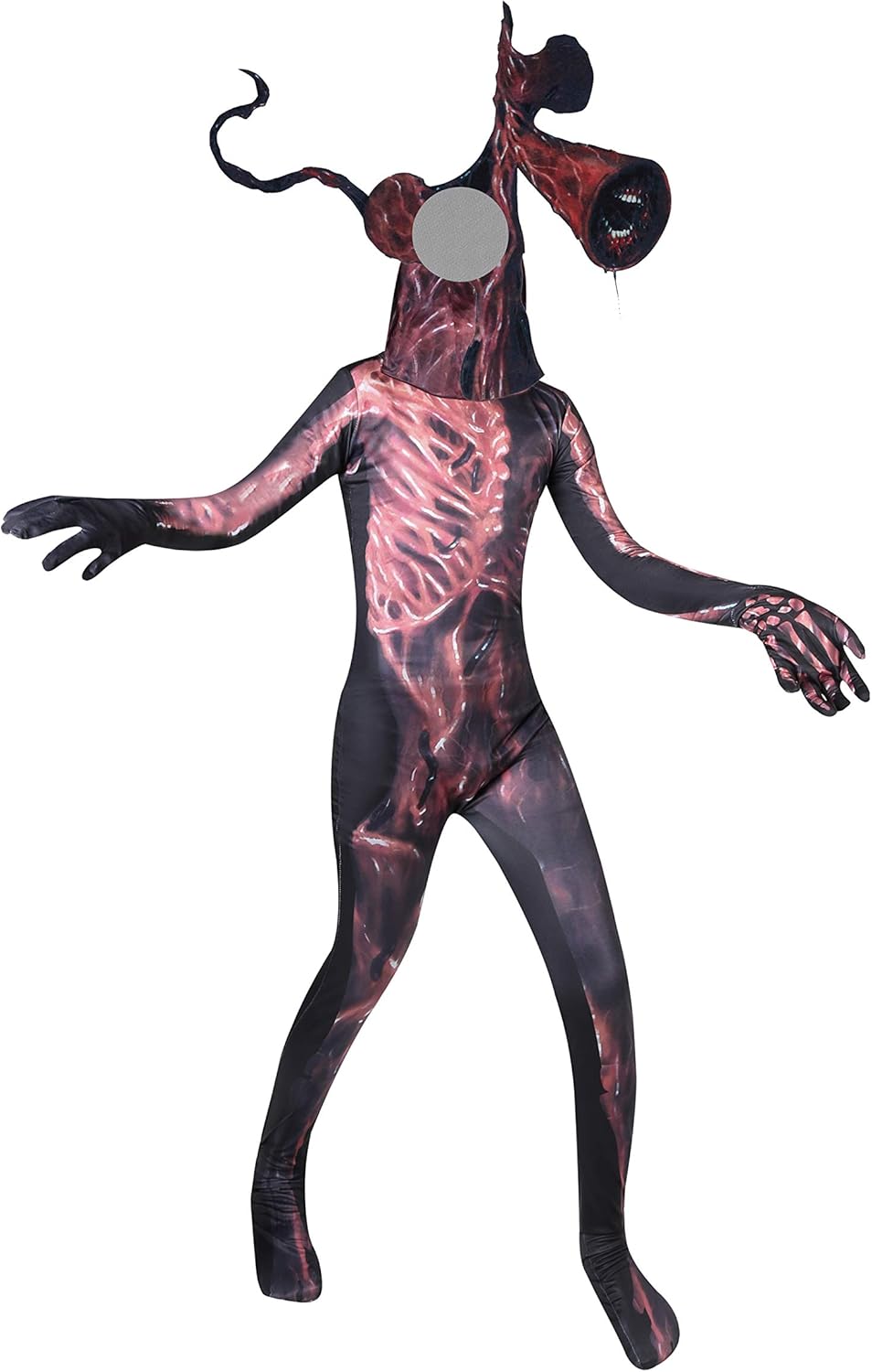 Costume Scary Game Kids Roleplay Evil Creepy SCP Halloween Hooded Jumpsuit for boy/Girl: Clothing