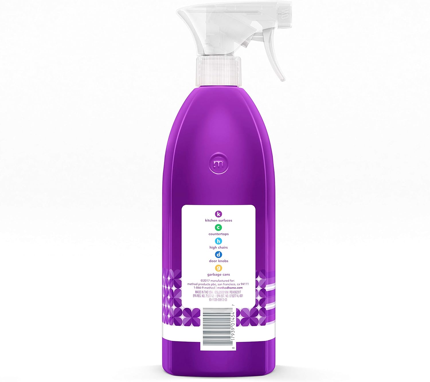 Method Antibacterial All Purpose Cleaner, Wildflower, 28 Ounce (Pack 8): Health & Personal Care