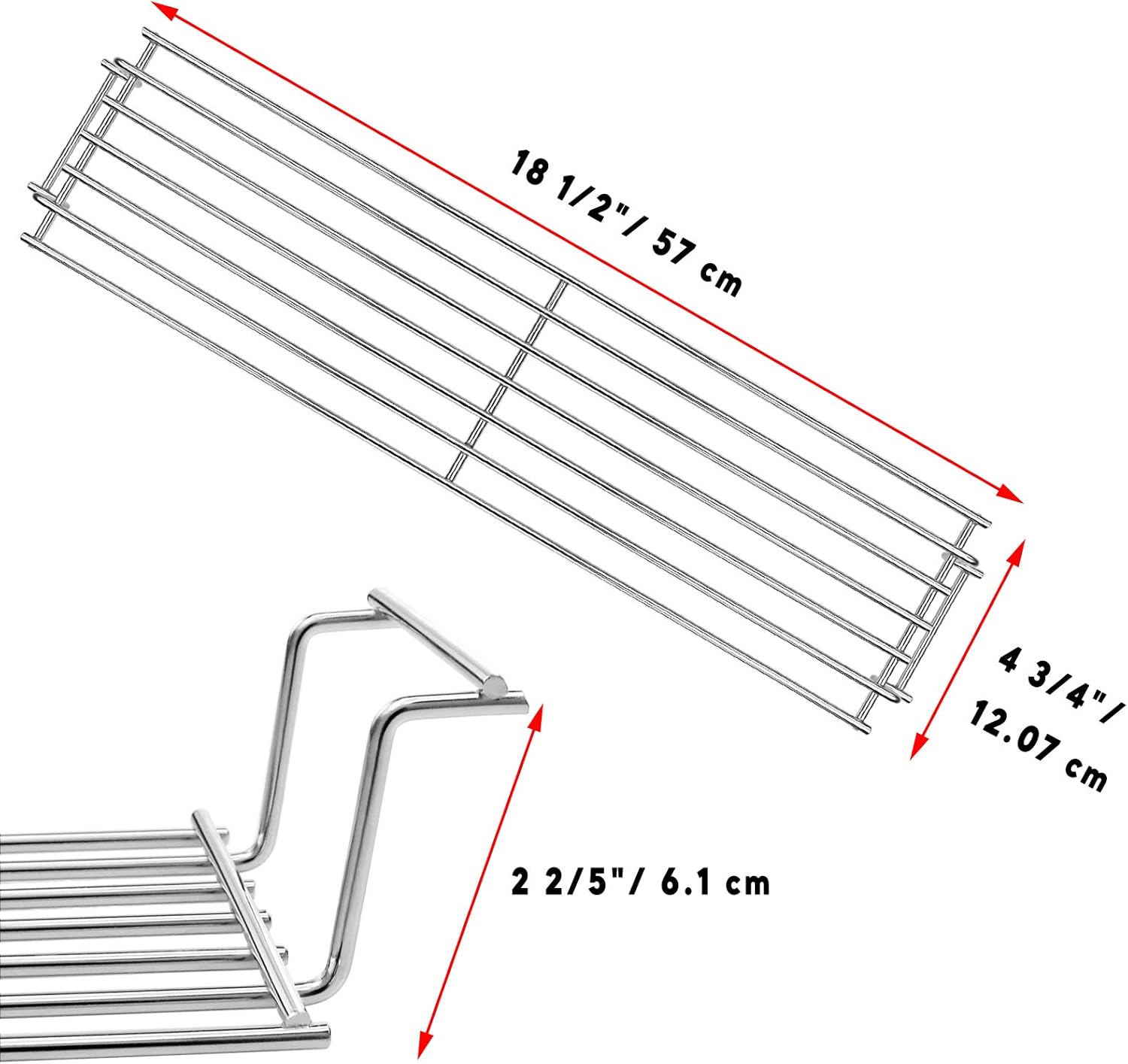 Denmay 69866 Grill Warming Rack for er Spirit 200 Series (2 Burners