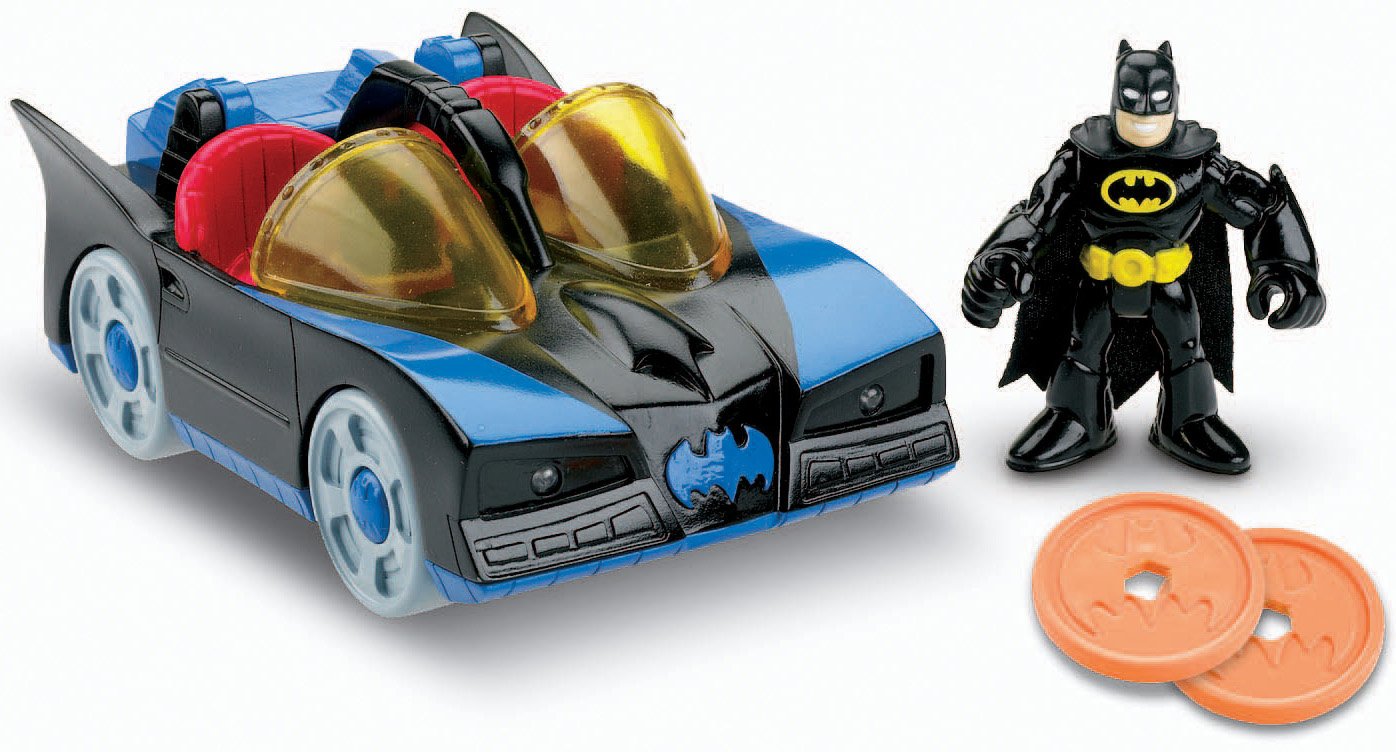 Imaginext DC Super Friends Batmobile with lights