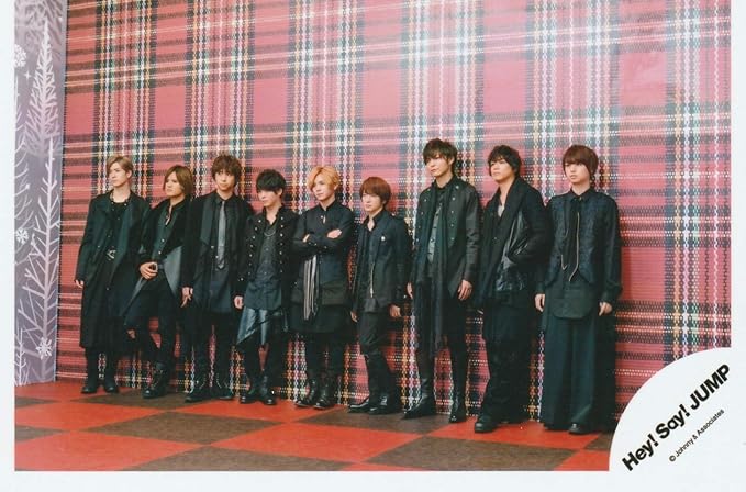 Amazon Co Jp Hey Say Jump 集合 公式生写真 White Love 衣装黒 目線左方向 Hobby