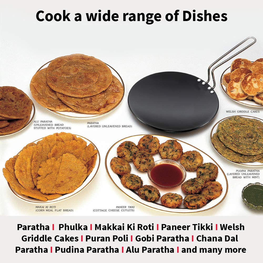 Best Non-Stick Tawa for Easy Roti Making 2 Hawkins Futura Hard Anodised - Best Non Stick Tawa