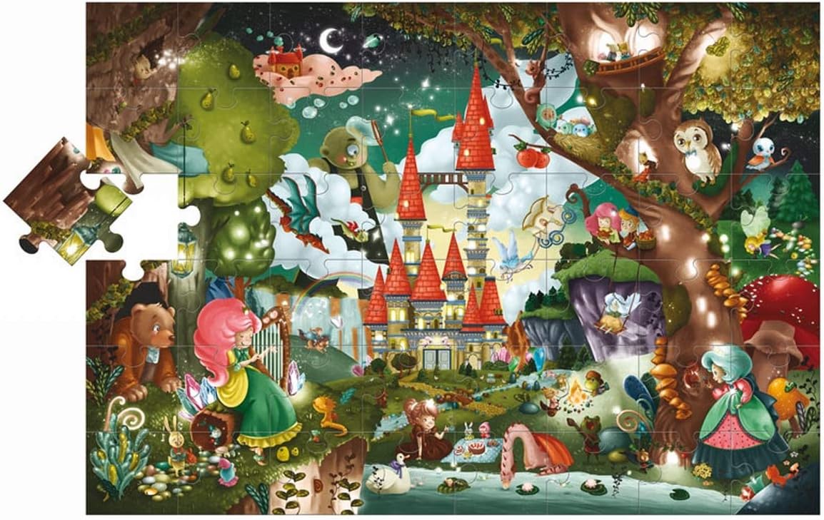 Lisciani 47239 – Giant Puzzle – The Magic Castle