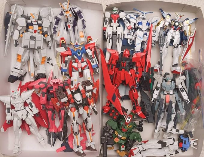 Amazon Hg 1144 組立済 ガンプラ ジャンク セット デルタガンダム弐号機 ウイングガンダム チタニウムフィニッシュ など プラモデル 通販