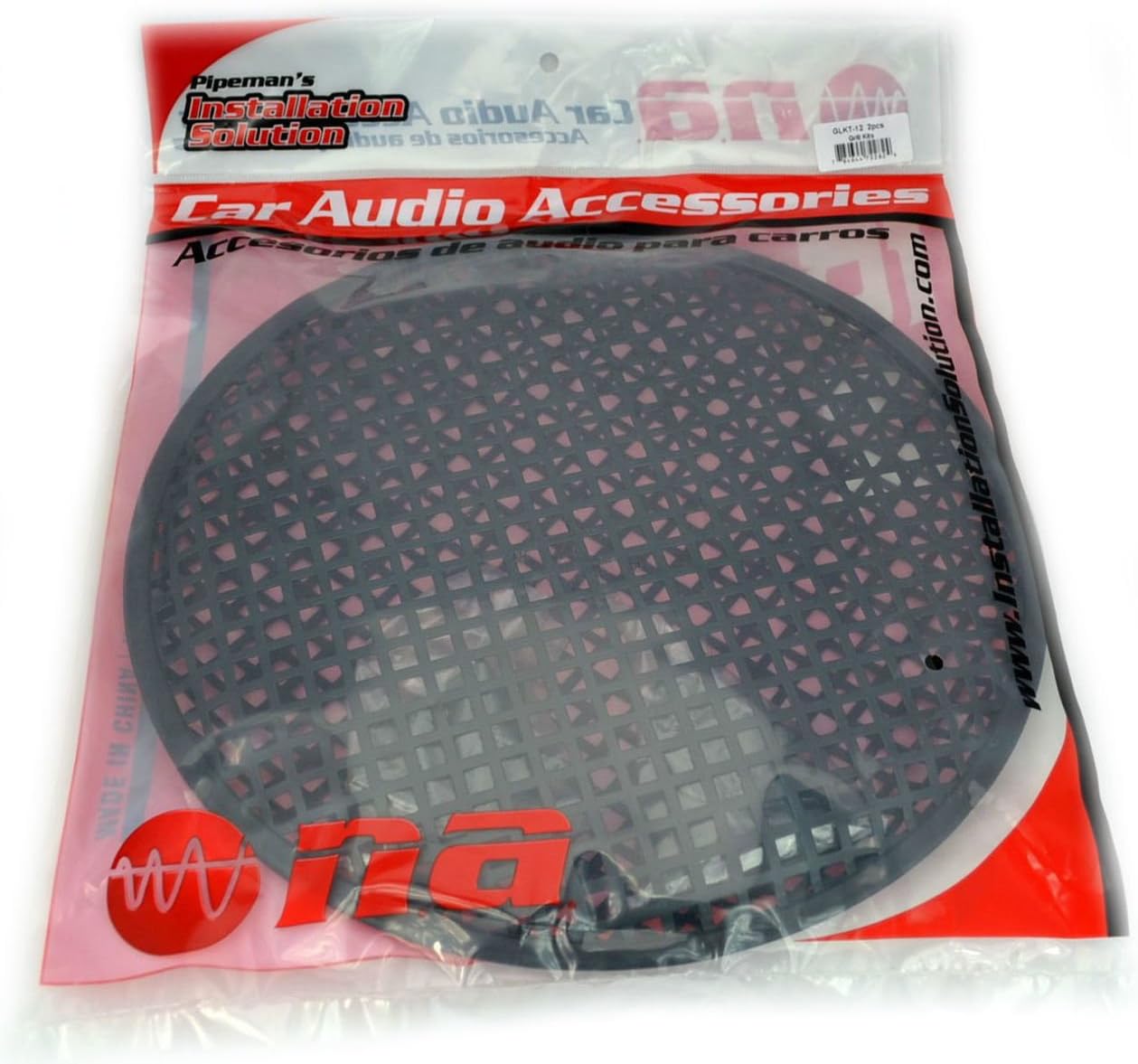 1 Pair 12" SubWoofer Mid range Metal Mesh Waffle Speaker Grill DJ PA Car Audio