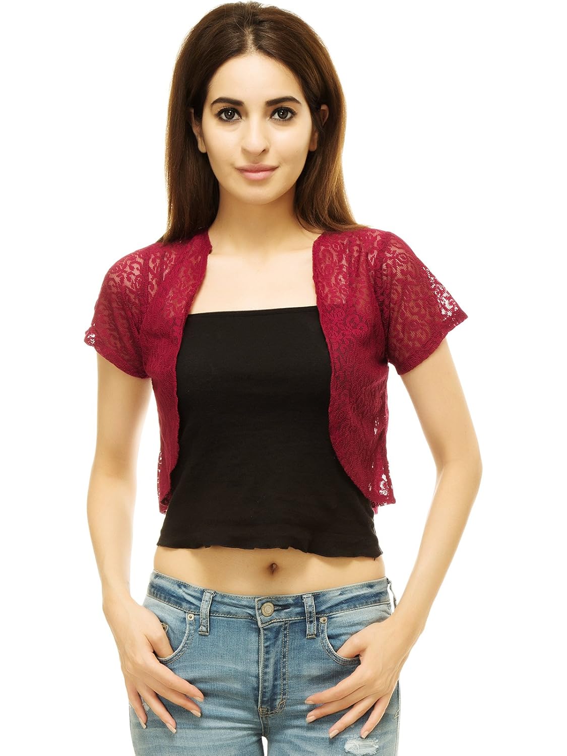 adyuth women poly cotton shrug