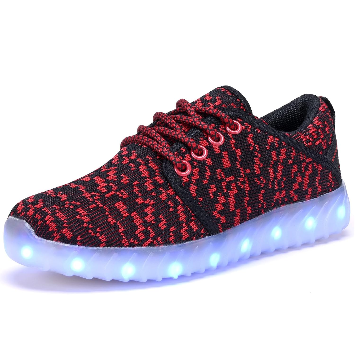 COODO Niños Niñas Bebe Niña Colores Light Up LED Deporte Zapatillas Running