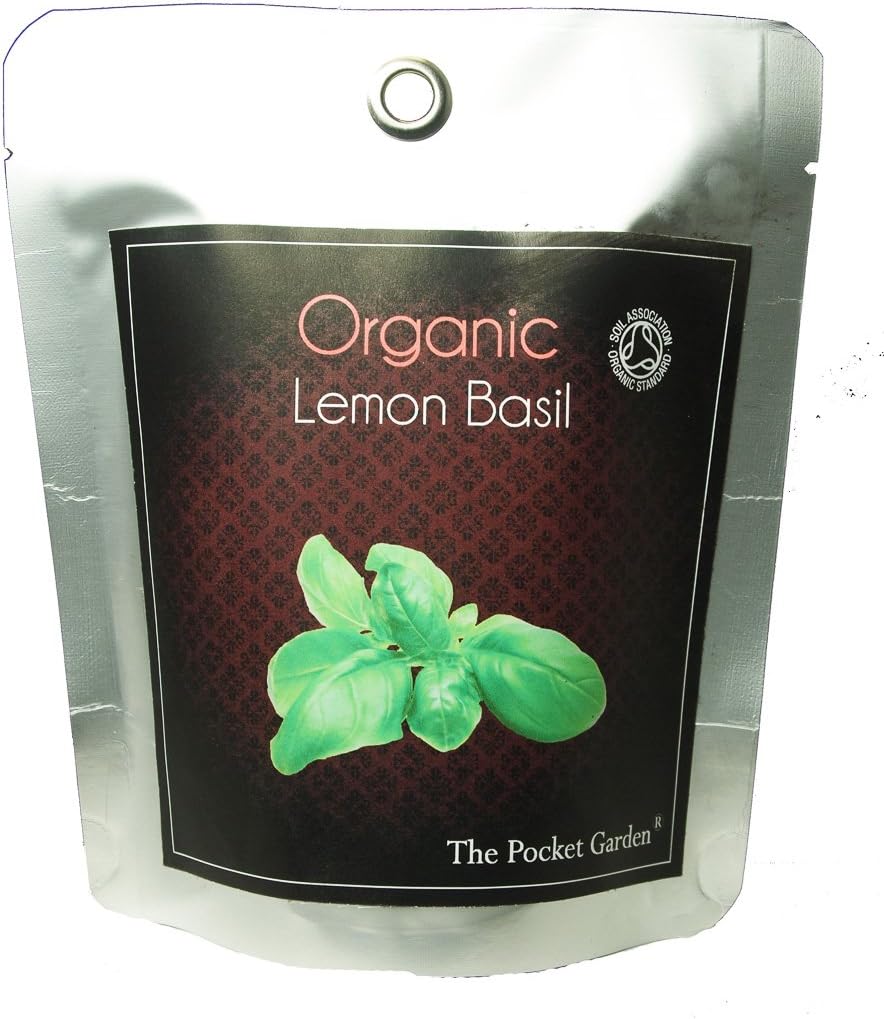 The Pocket Garden Organic Basil Herbs Seeds