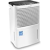 Ivation 70 Pint Energy Star Compressor Dehumidifier with Pump, Large Capacity for Spaces Up To 4,500 Sq Ft, Includes Programmable Humidity, Hose Connector, Auto Shutoff and Restart and Washable Filter