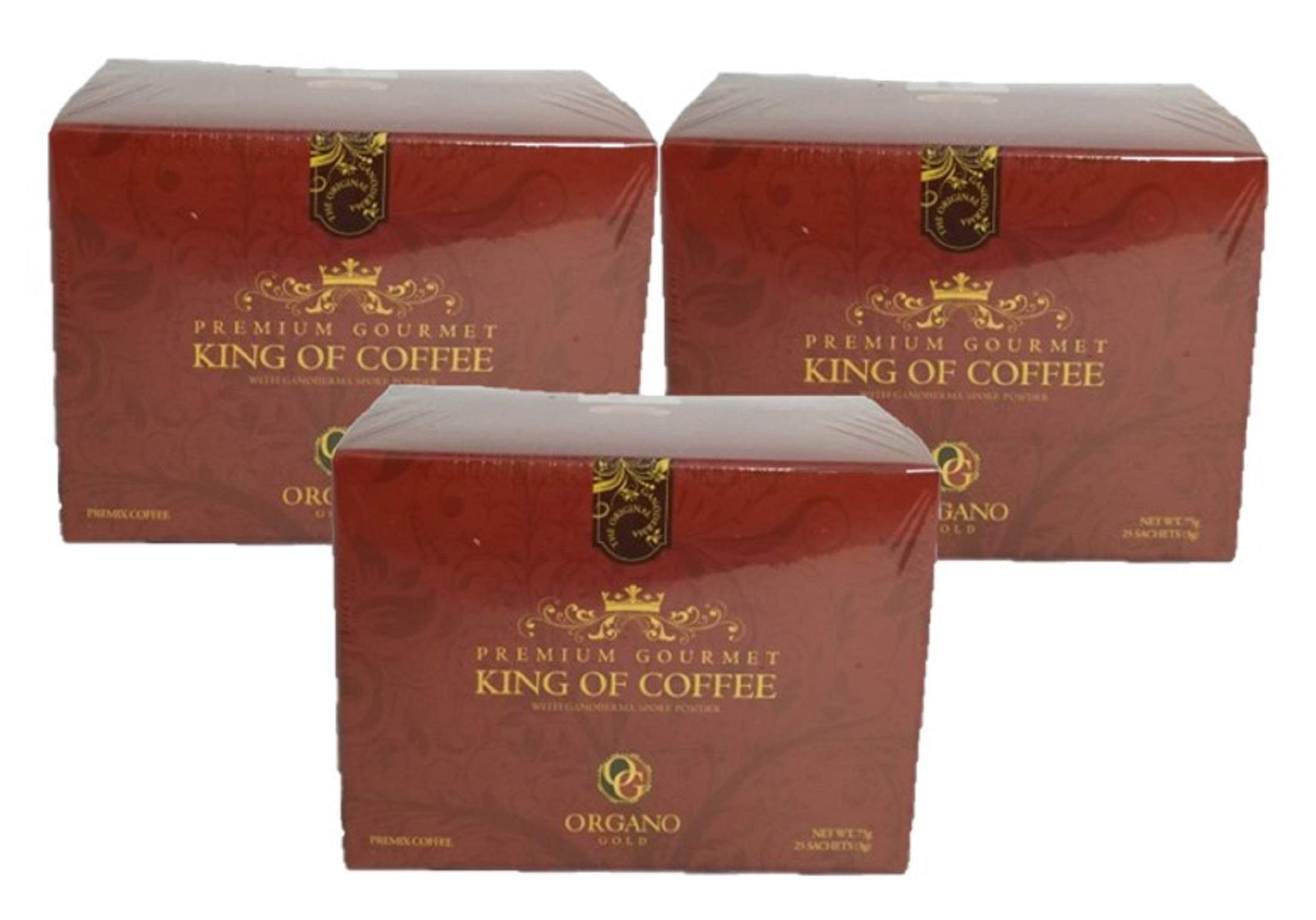 Organo Gold King of Coffee 3 Pack The Sqoop