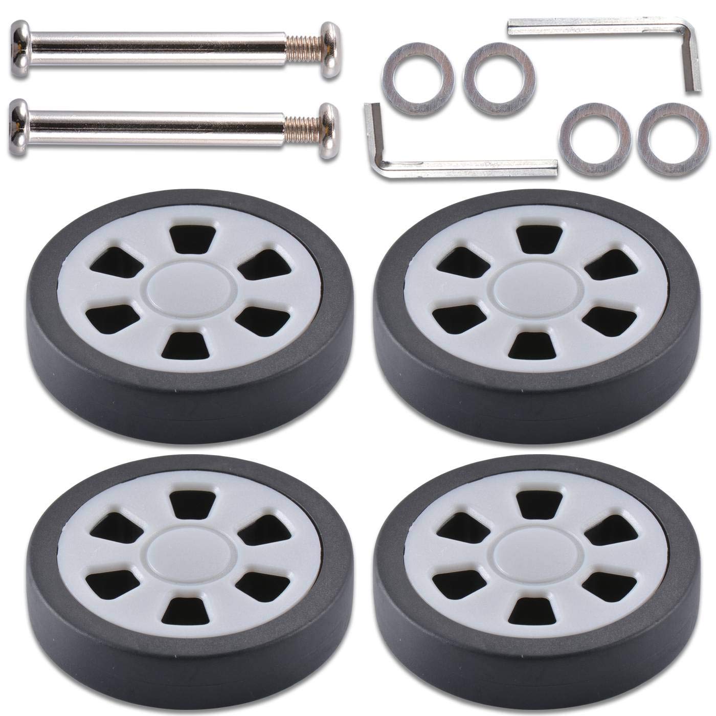 luggage swivel wheels