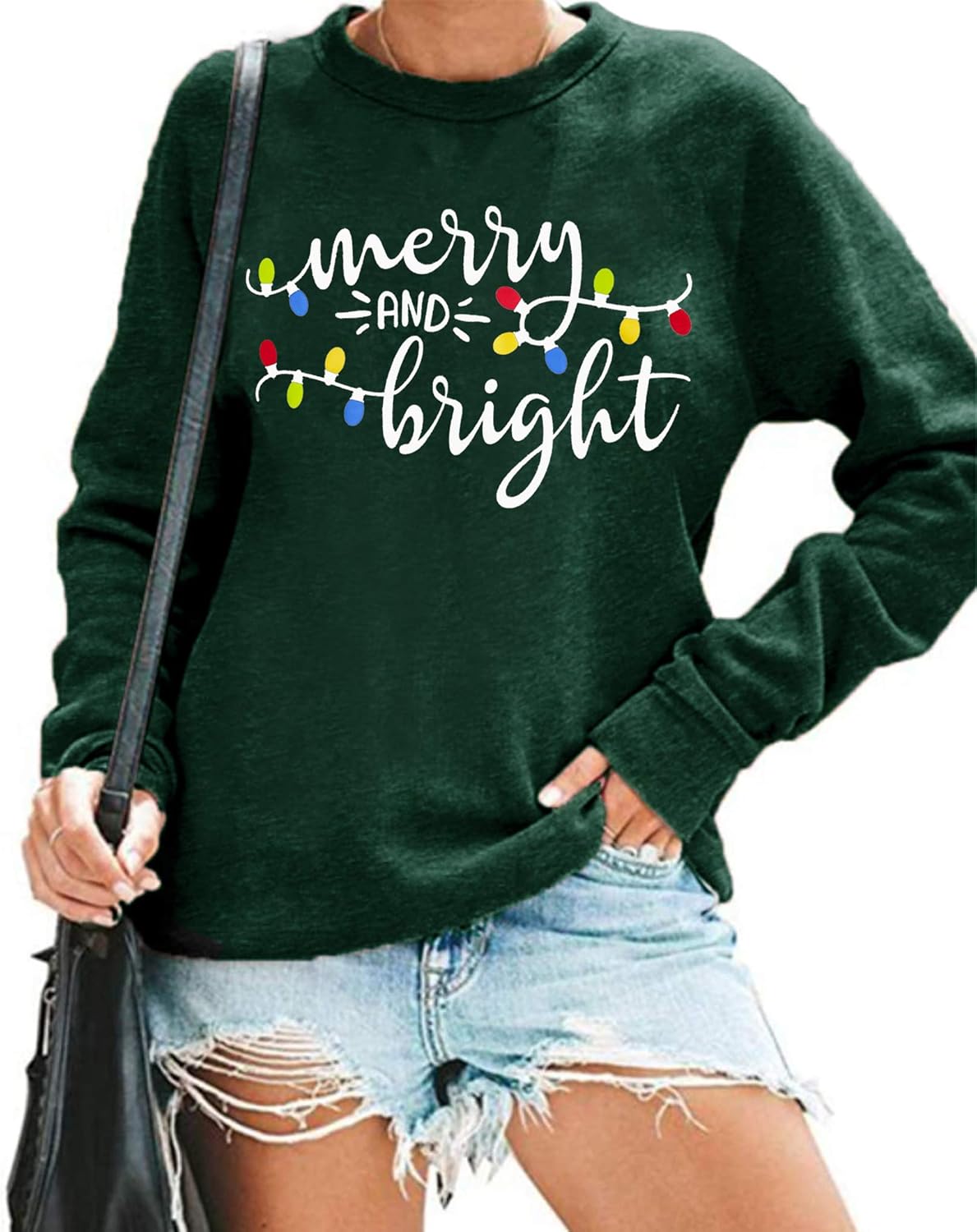 merry and bright sweater