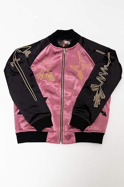 Amazon 定価販売分 ナスカジャン マリアチェルシーピンク ブラック Xl コート ジャケット 通販