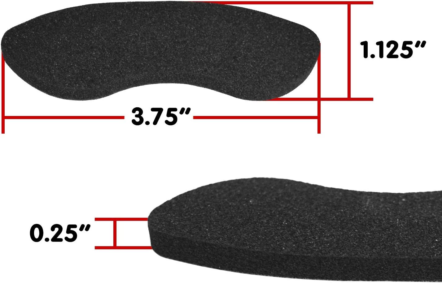 20 Pack Back of Heel and Ball of Foot Cushions, Heel Inserts, Water and Sweat Resistant: Health & Personal Care