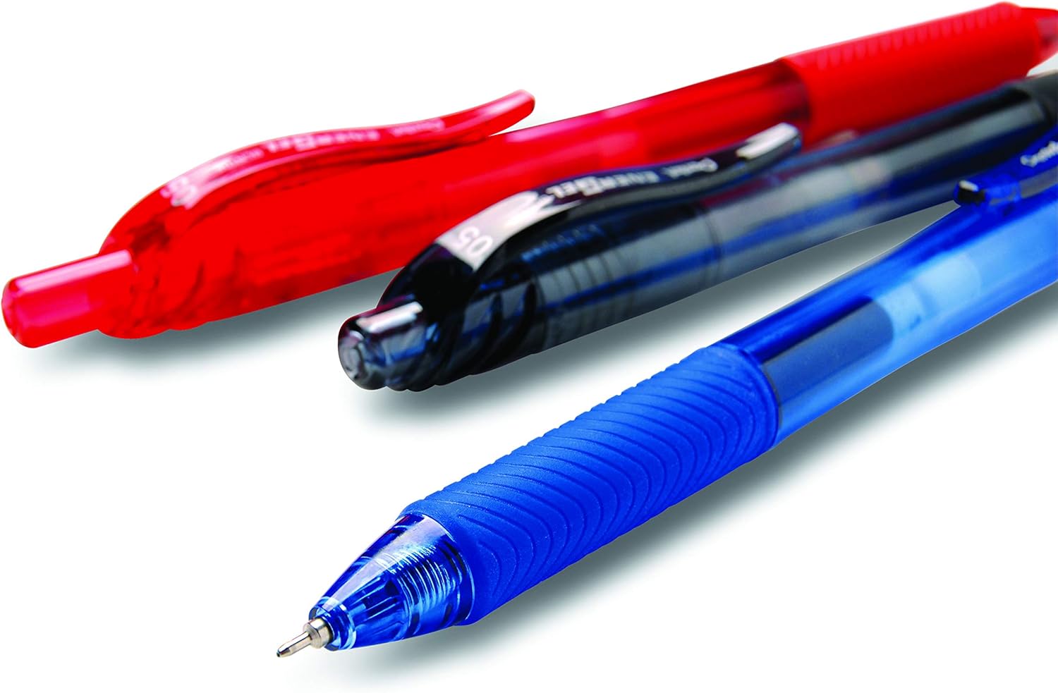 Pentel EnerGel-X Retractable Liquid Gel Pen, 0.5 mm, Black, Pack of 12: Office Products